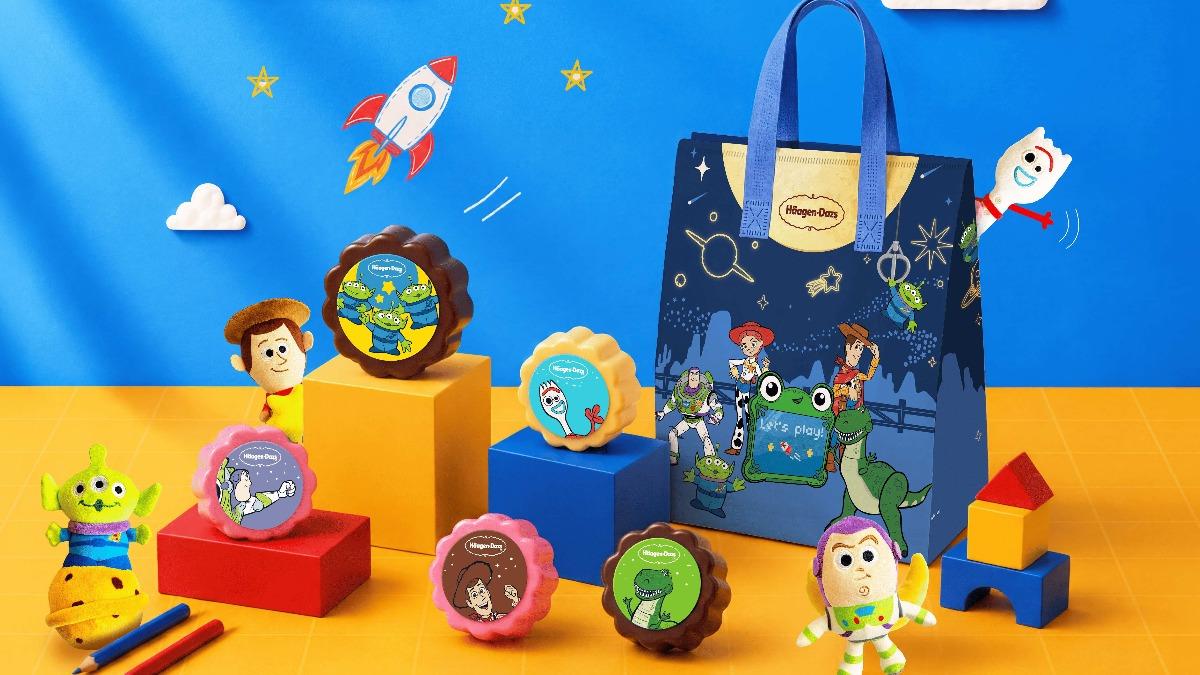 哈根達斯X玩具總動員限定禮盒。(圖/業者提供)