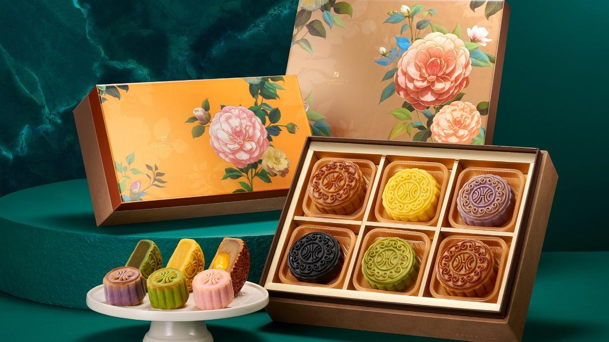 漢來中秋禮盒網羅9款口味。(圖/業者提供)