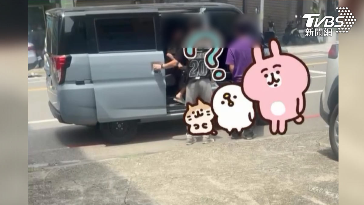 目擊者更指出，過去曾看過同一輛車塞進13名學童的情況，這對孩子的安全構成嚴重威脅（圖／翻攝 threads@ryuk0503）