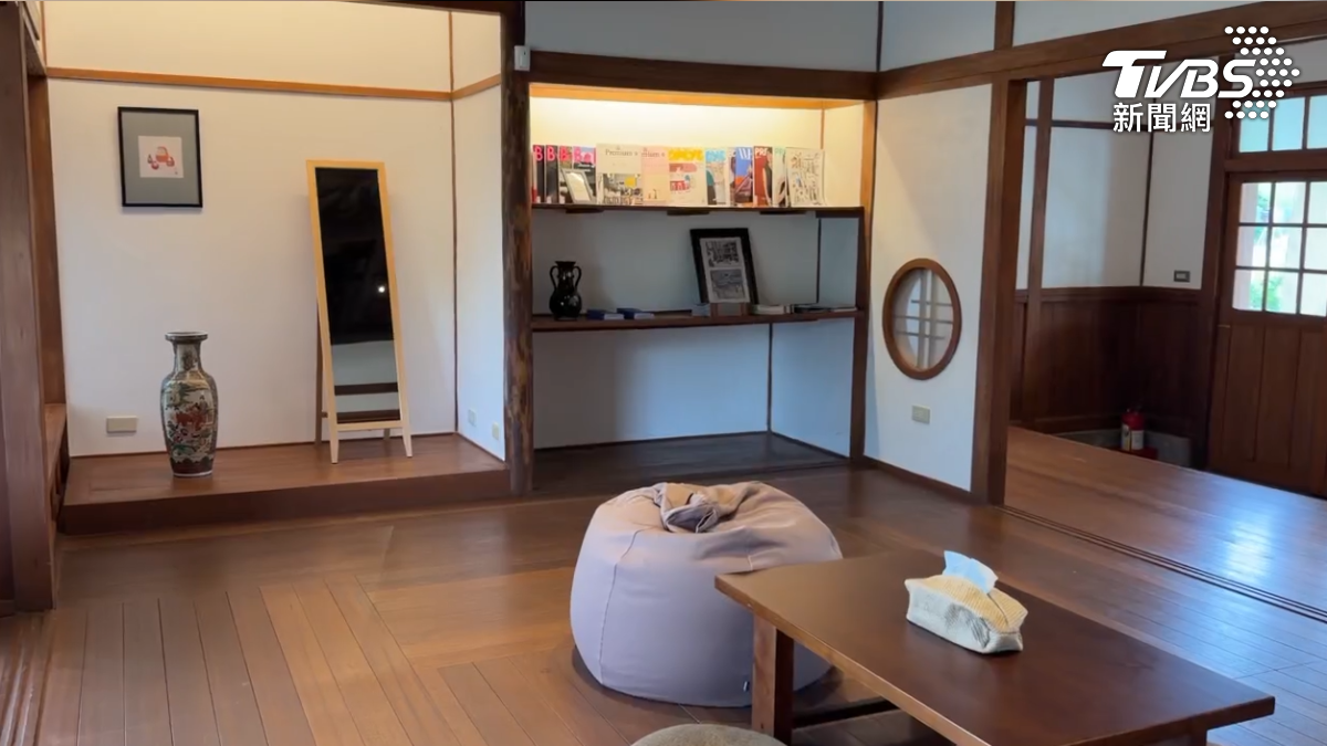 台東北町日式的建築群,木造的結構,散發出濃濃的歷史氣息,僅限女性入住的,日式文創青旅(圖/TVBS)