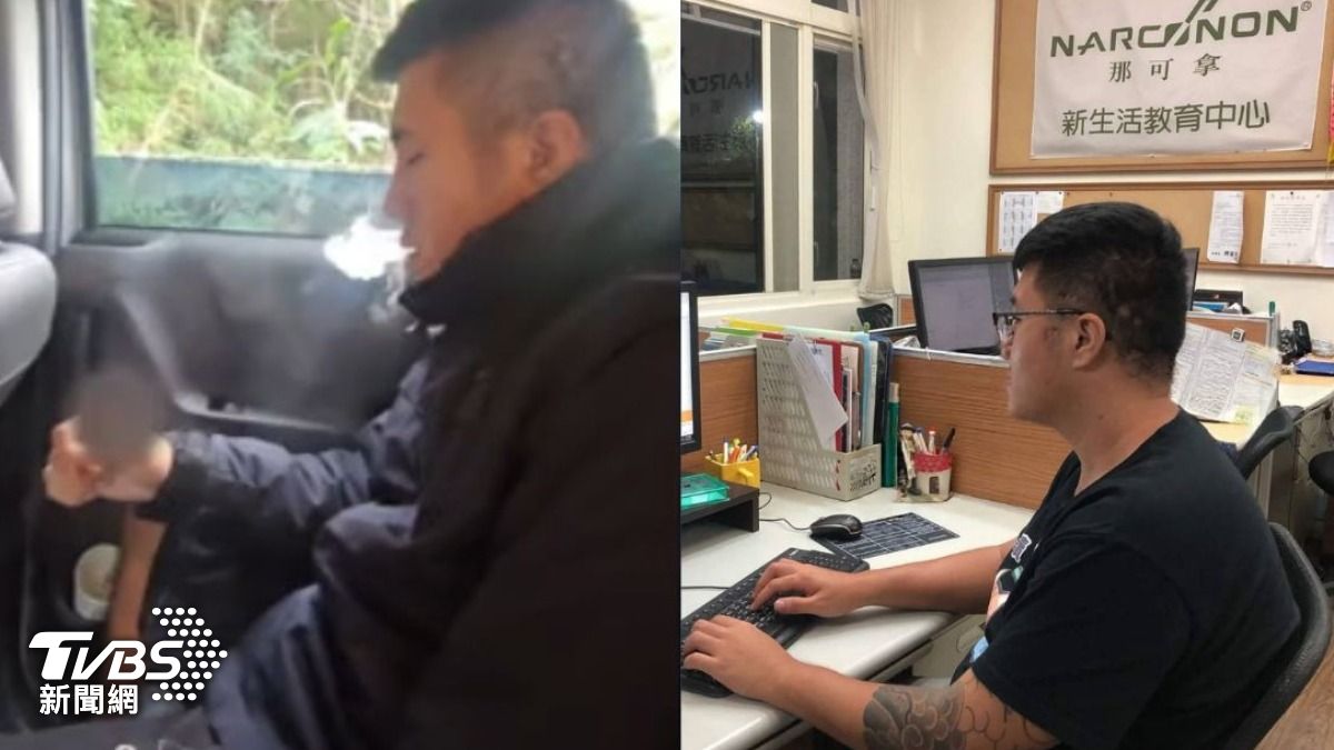 14歲就染毒「1天吸7顆喪屍煙彈」!見父親滿頭白髮,驚覺傷透父母心,4個月成功戒斷。(圖/TVBS)