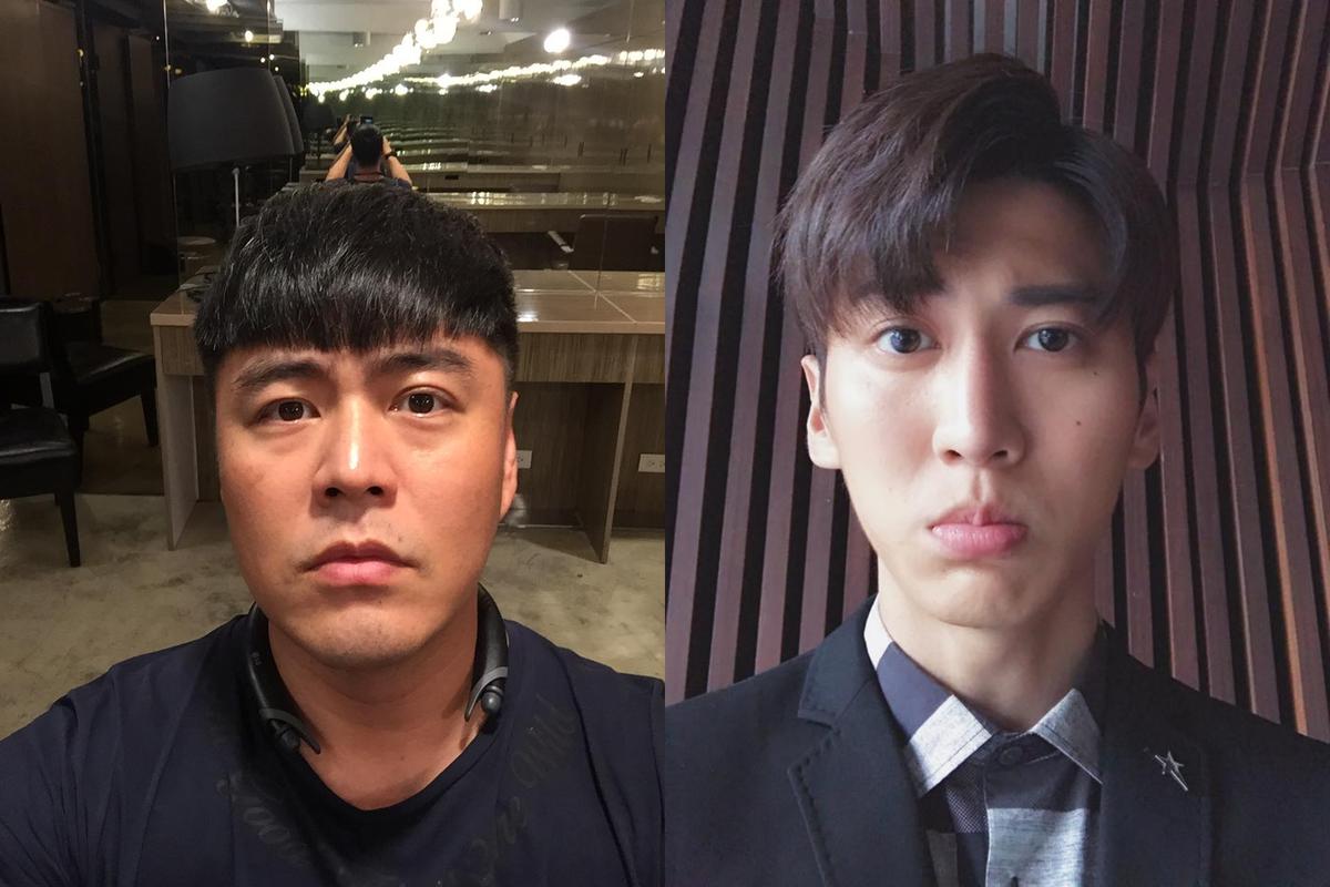 孫沁岳(右)與劉至翰(左)相差11歲,為同父異母的兄弟。