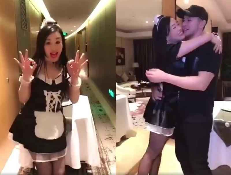 老公不准她性感 凍齡女神想用西瓜遮點拍裸照
