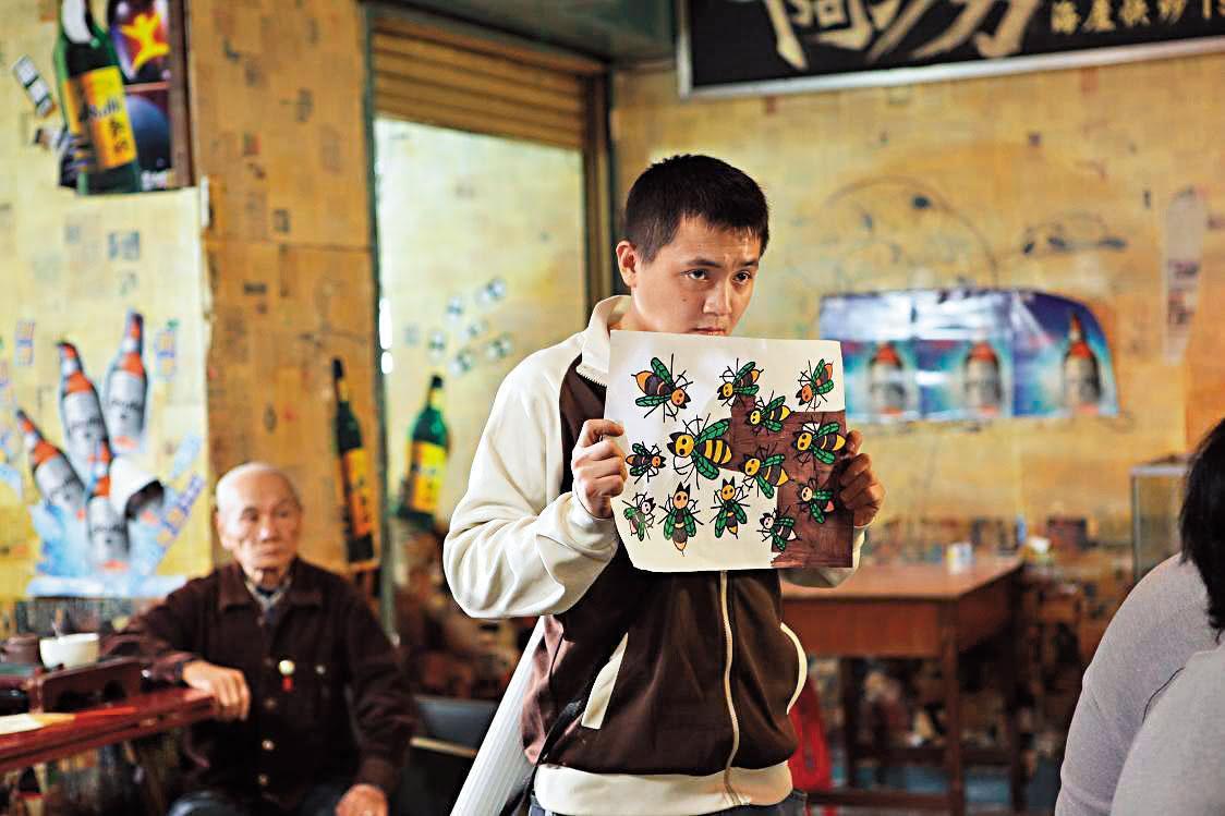 高盟傑2010年以《當愛來的時候》自閉症叔叔一角2度入圍金馬獎最佳男配角。(翻攝網路)