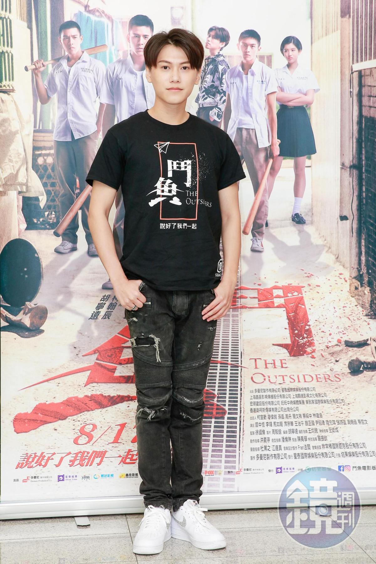 邱宇辰是片中大反派,沒想到當年的男主角郭品超竟想演他的角色。