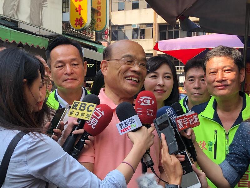 親綠智庫民調　蘇貞昌僅落後侯友宜不到1％