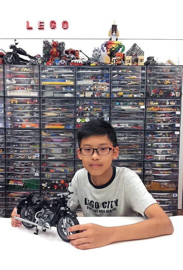 台灣14歲小玩家鄭宇亮登上樂高IDEA。（翻攝LEGOIdeas官網）