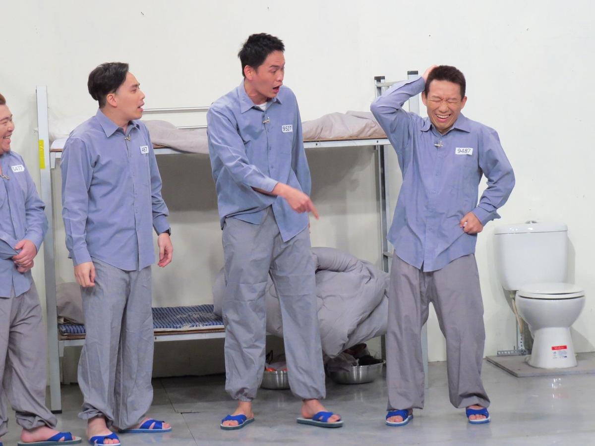 郭子乾扮柯P，手一抬就有戲。（衛視中文台提供）