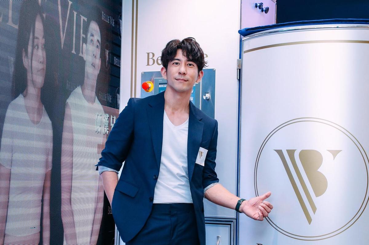 修杰楷出席微風之夜當一日店長。圖／Belle Vie提供