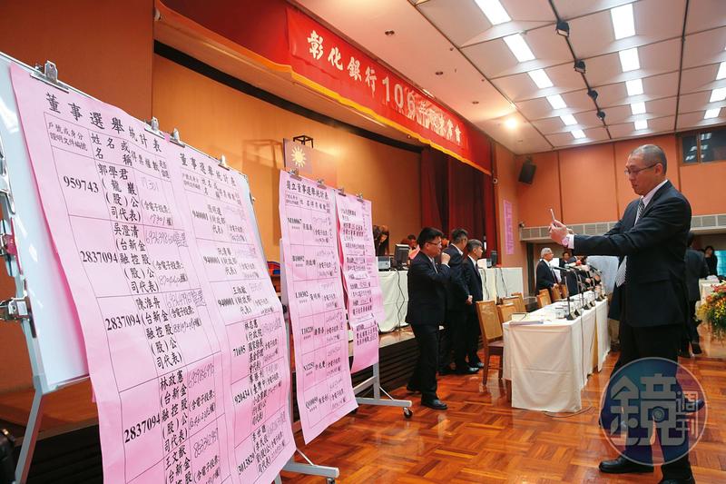 彰銀明年董監改選 公股、台新金買股動起來