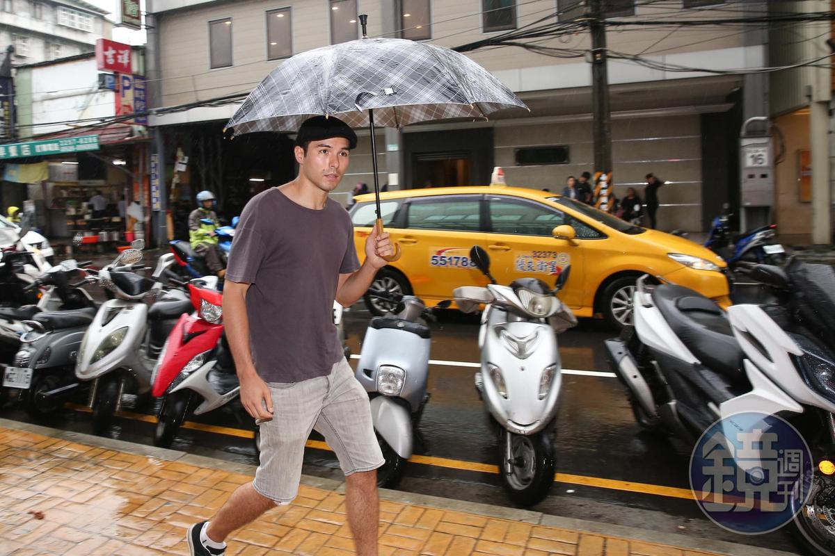 馬如龍在《艋舺》演Geta老大,「太子幫」的鳳小岳獨自到場致意。