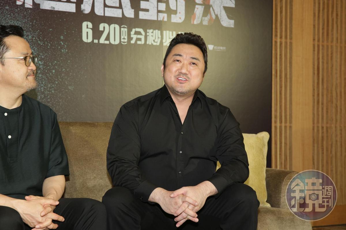 馬東石上月在台接受訪問時,表示還在等漫威通知。