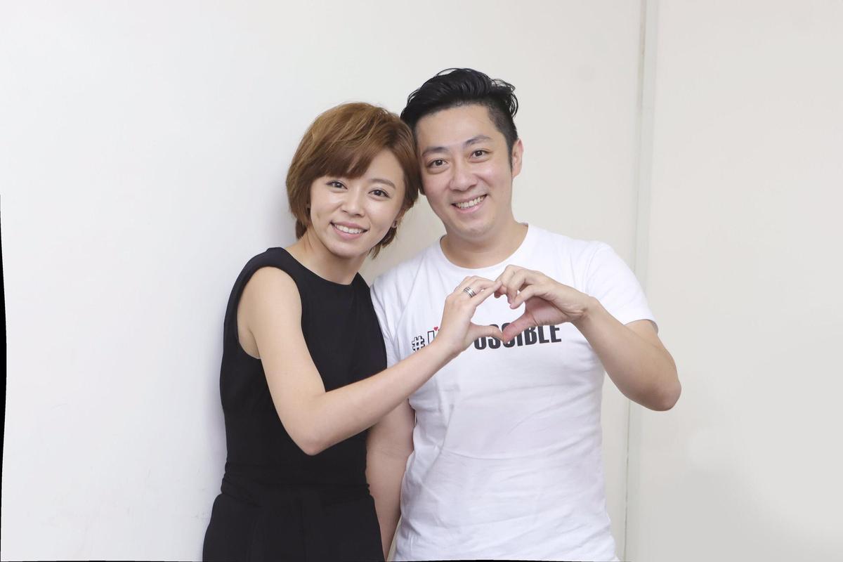 王瞳、艾成聯袂滅火否認分手，反反覆覆讓人霧裡看花。（民視提供）