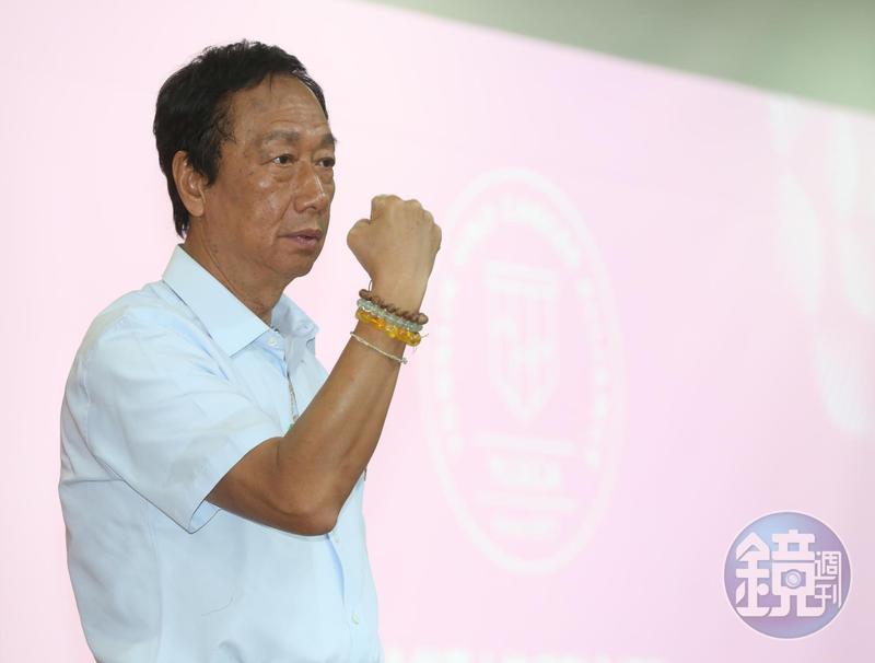 郭柯王合體破局 郭台銘:政治不是分贓