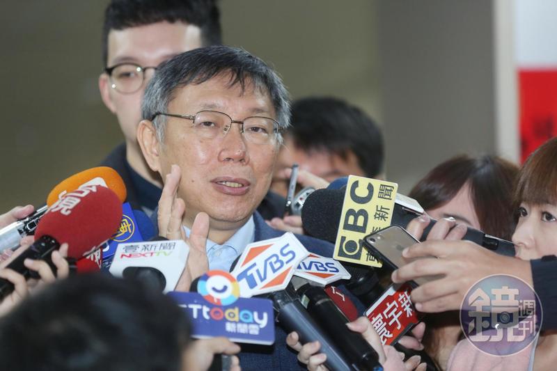 柯文哲天天失言 臉書讚數已跌破200萬