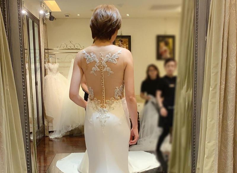 不倫戀情開花結果？　馬俊麟爆陪王瞳挑爆乳婚紗