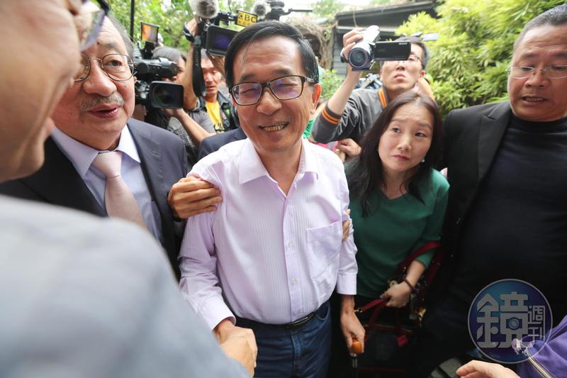陳水扁保外就醫後 明將首度參加民進黨「黨慶」