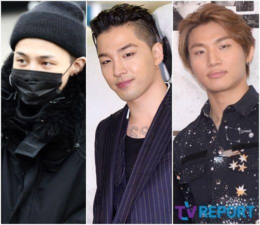 G-DRAGON(左)將於月底率先退伍,太陽(中)、大聲(右)緊接著於11月完成兵役。(翻攝自TVREPORT)