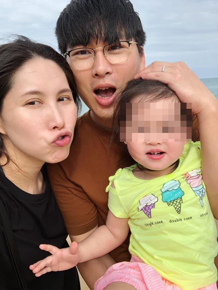 余苑綺為了孩子，積極抗癌，母愛戰勝一切。（翻攝自余苑綺臉書）