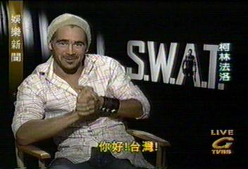 柯林法洛出席 SWAT洛杉磯首映會
