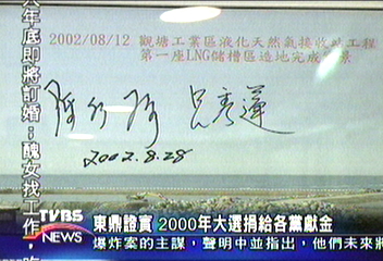 東鼎政治獻金 各政黨都撇清