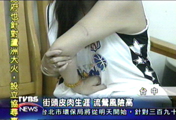 街頭皮肉生涯 流鶯風險高