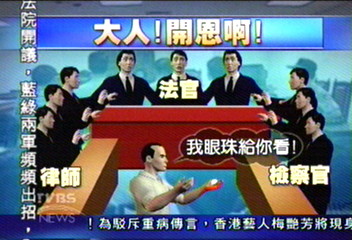 我的「眼珠」挖給你看！　奇招求情嚇壞人