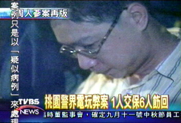 桃園警界電玩弊案 1人交保6人飭回
