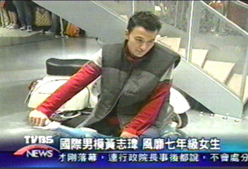 國際男模黃志瑋　風靡七年級女生