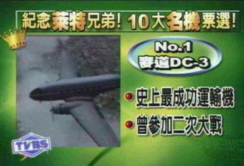 航空史10大名機票選 麥道DC-3奪魁