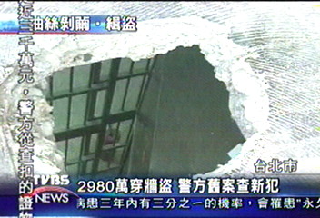 2980萬穿牆盜　警方舊案查新犯