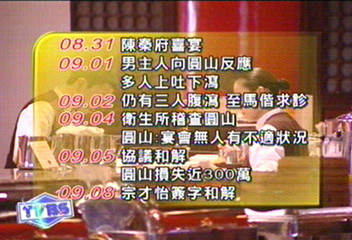 圓山疑爆食物中毒　500人喜宴腹瀉