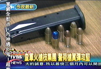 破軍火槍枝集團　嫌犯隨身攜火箭筒