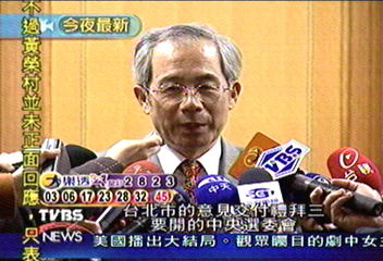 討論公投選務　白秀雄拜會黃石城