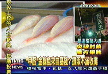甲醛金線魚來自基隆？　衛生局抽檢