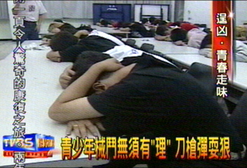 青少年械鬥無須有「理」　刀槍彈耍狠