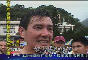 馬英九:元首勿拿國旗做文章
