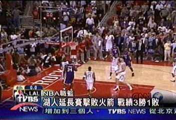 湖人延長賽擊敗火箭 戰績3勝1敗