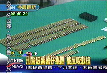 刑警破蕃薯仔集團 被反咬栽槍