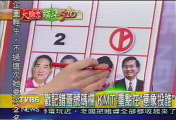 【瞄準總統大選大驗票】（廿八）票數認定不一　藍綠各有解讀