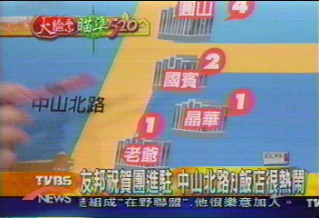 【瞄準總統大選大驗票】(卅三)友邦外賓來賀 擠爆台北總統套房