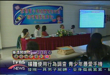 媒體使用行為調查　青少年最愛手機