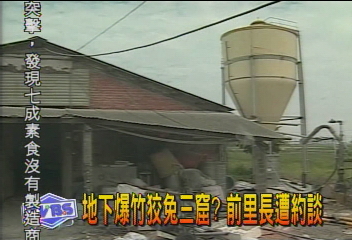 地下爆竹狡兔三窟? 前里長遭約談