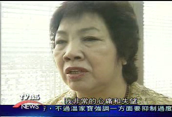 曾蔡美佐淚灑黨部　放棄初選登記