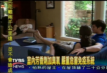當室內芳香劑遇上臭氧 成健康殺手