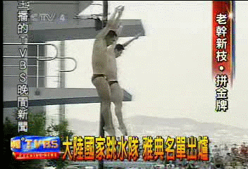 大陸國家跳水隊 雅典名單出爐