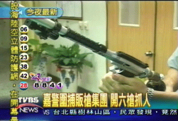 嘉警圍捕販槍集團　開6槍抓人