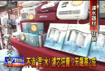 不淌「混」水! 濾芯狂賣 2天飆高2成