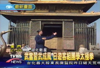 武當習武成風 日遊客組團學太極拳