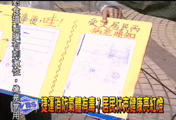 捷運吐毒煙？居民休克　血小板異常
